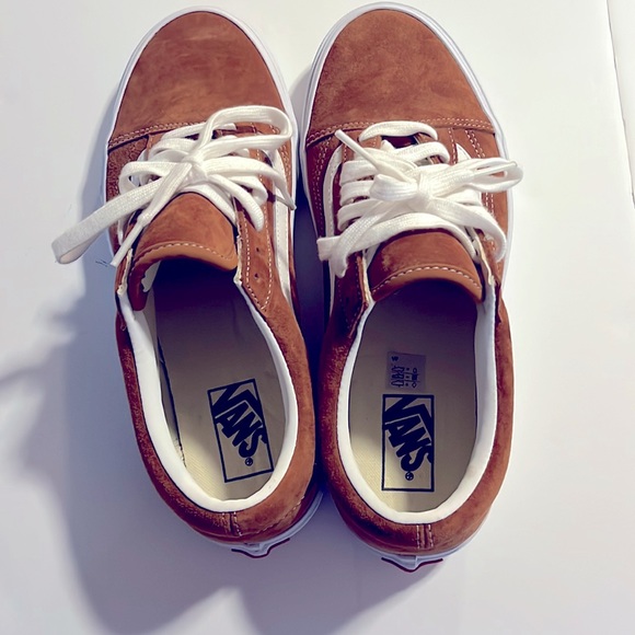 SOLD Men’s brown suede Vans, size 9 - Picture 2 of 6